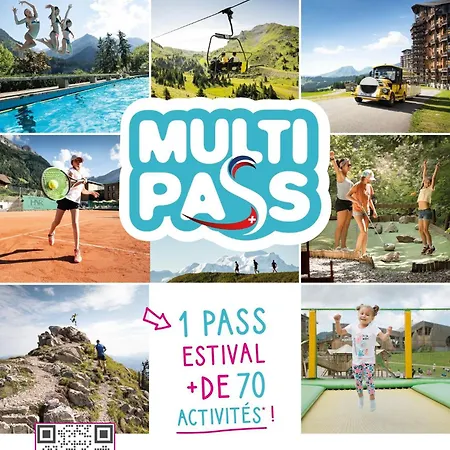 Avec Acces Piscine Et Wifi - Jean D'aulps Station - 4 Personnes -cofi S37 Apartament